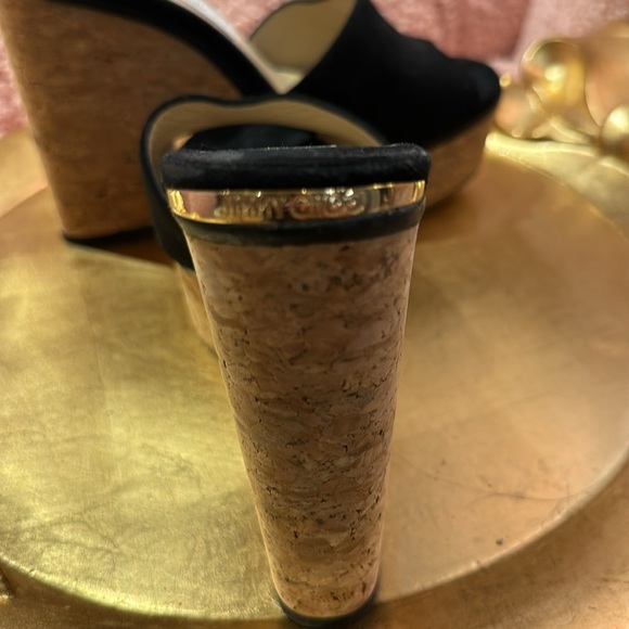 NEW Jimmy Choo suede platforms - Picture 5 of 7